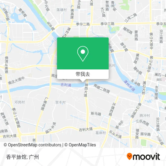 香平旅馆地图