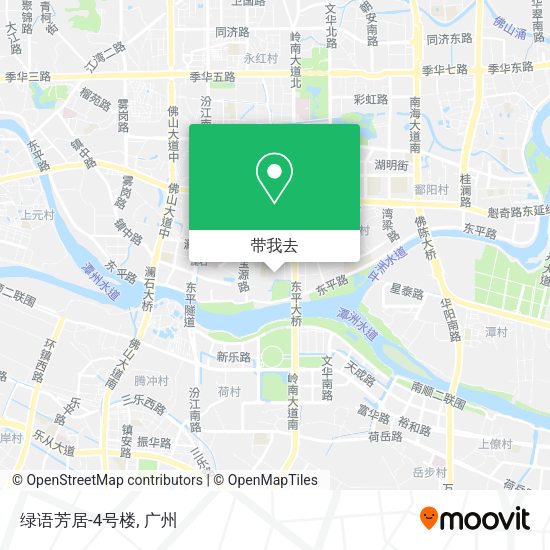 绿语芳居-4号楼地图