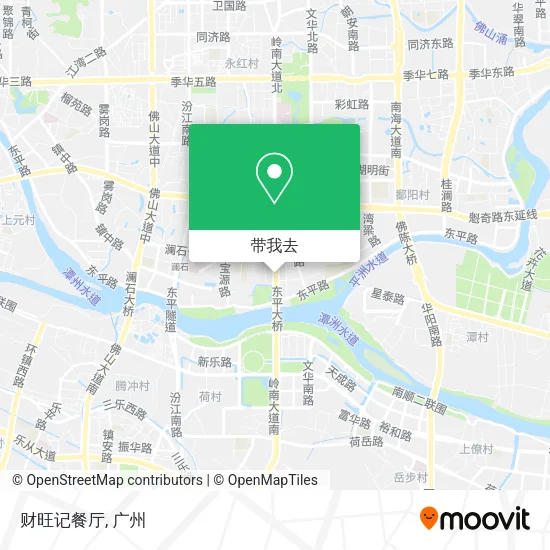 财旺记餐厅地图