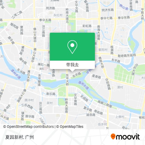 夏园新村地图