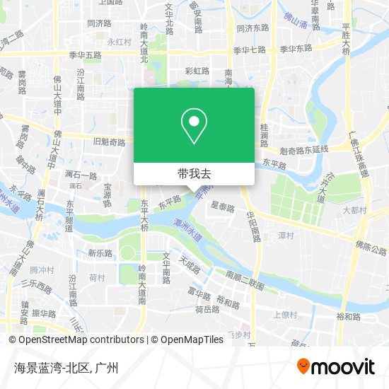 海景蓝湾-北区地图