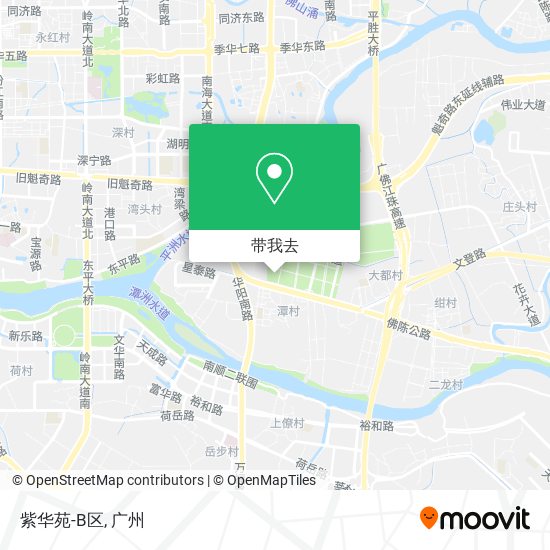 紫华苑-B区地图