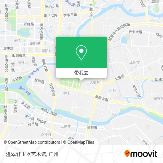 溢翠轩玉器艺术馆地图