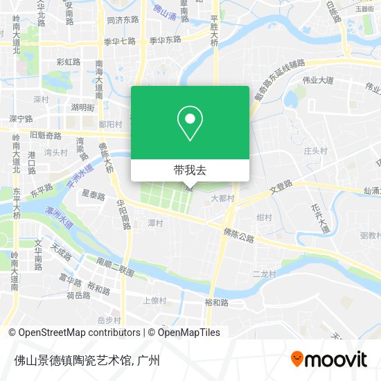 佛山景德镇陶瓷艺术馆地图