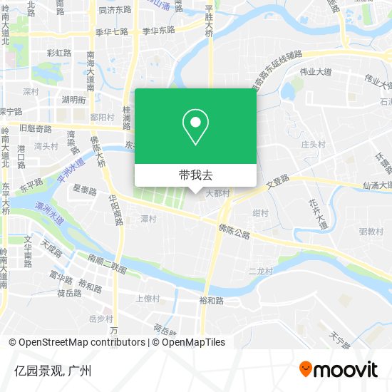 亿园景观地图