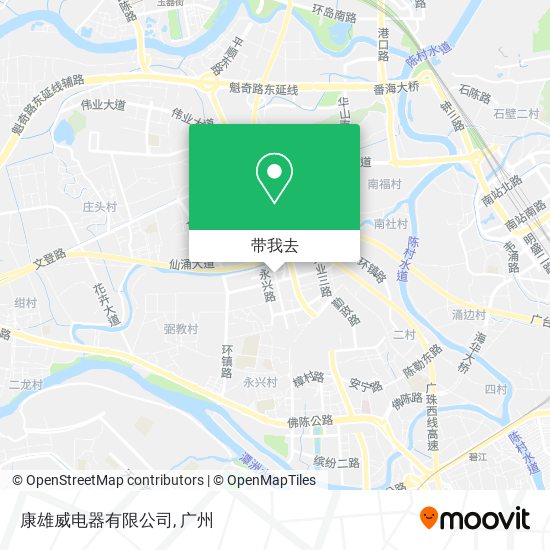 康雄威电器有限公司地图