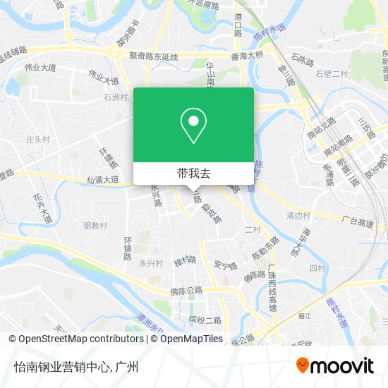怡南钢业营销中心地图