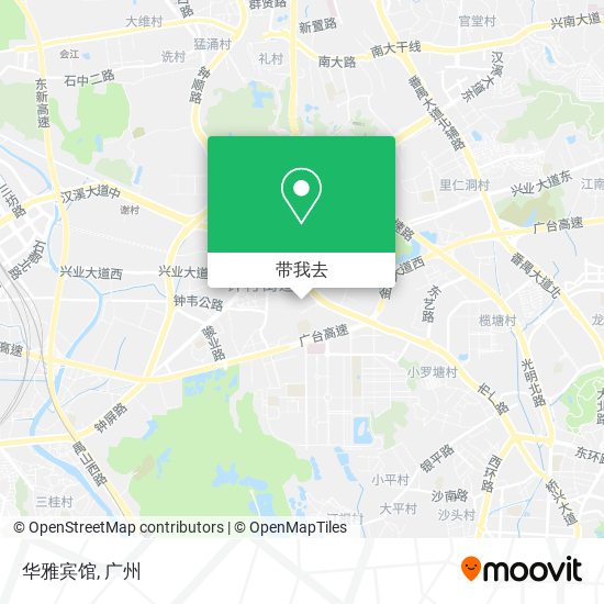 华雅宾馆地图