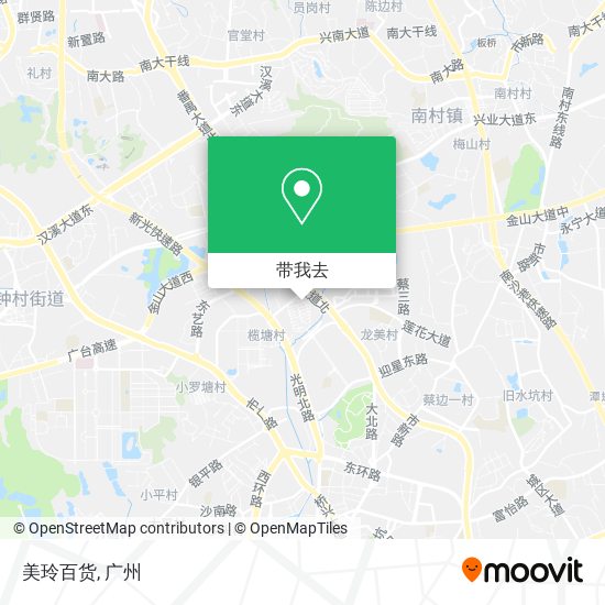 美玲百货地图