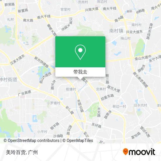 美玲百货地图