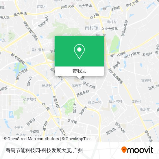 番禺节能科技园-科技发展大厦地图