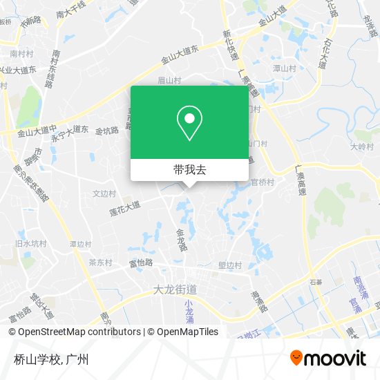 桥山学校地图