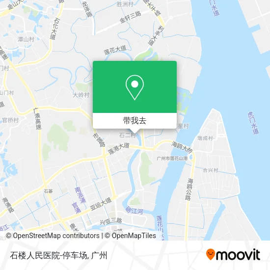 石楼人民医院-停车场地图