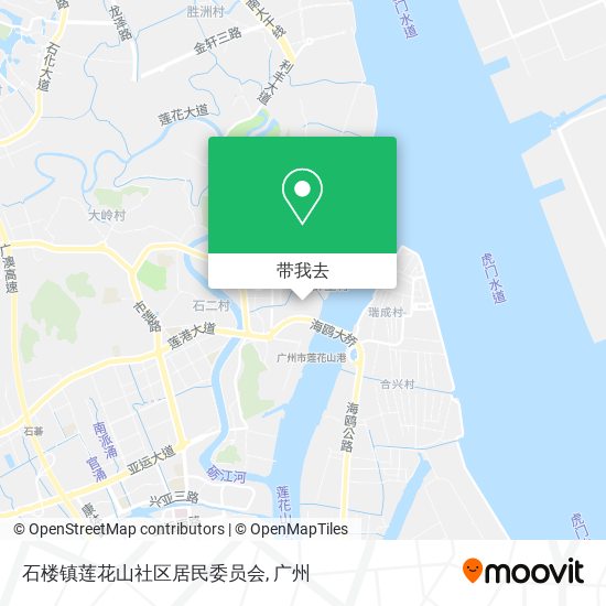 石楼镇莲花山社区居民委员会地图