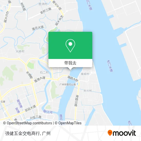 强健五金交电商行地图