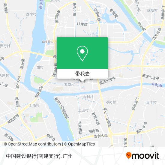 中国建设银行(南建支行)地图