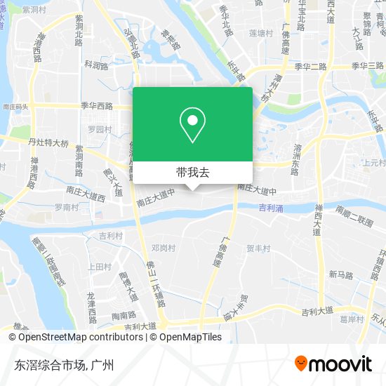 东滘综合市场地图