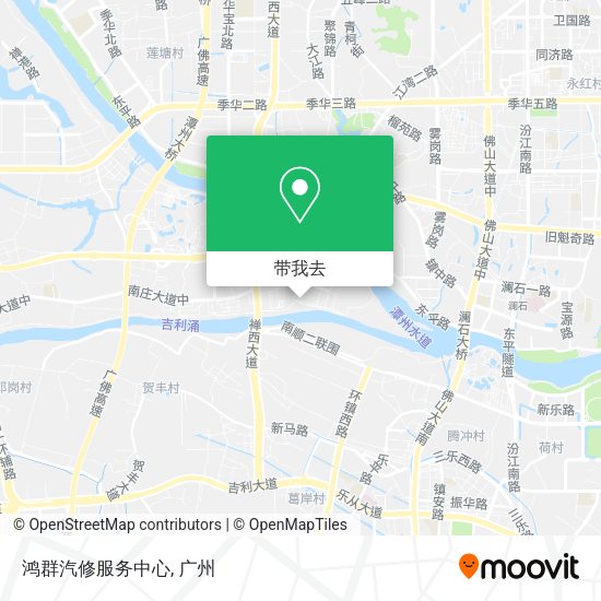 鸿群汽修服务中心地图