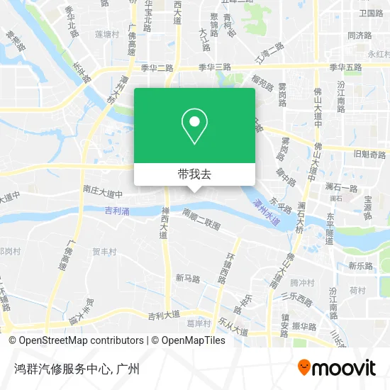 鸿群汽修服务中心地图