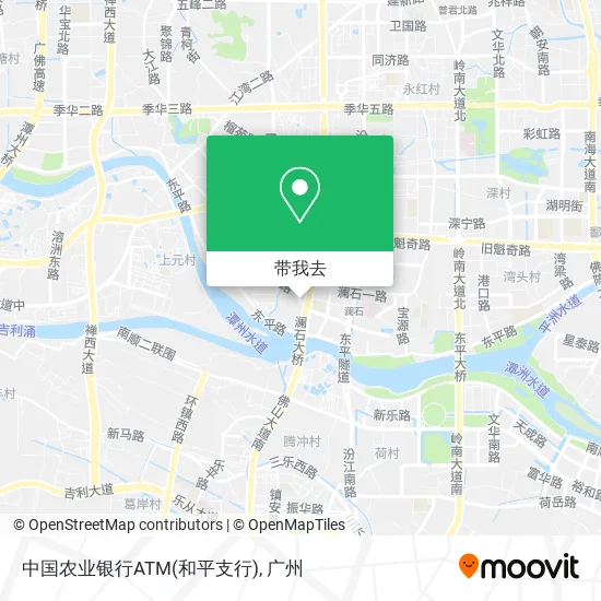 中国农业银行ATM(和平支行)地图