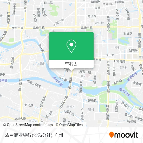 农村商业银行(沙岗分社)地图