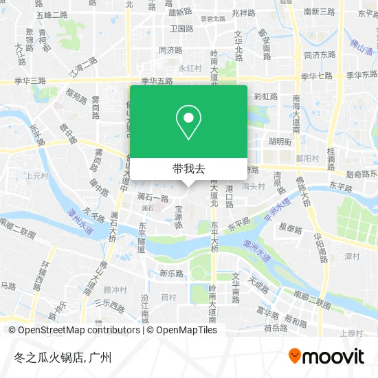 冬之瓜火锅店地图