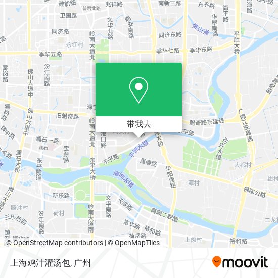 上海鸡汁灌汤包地图
