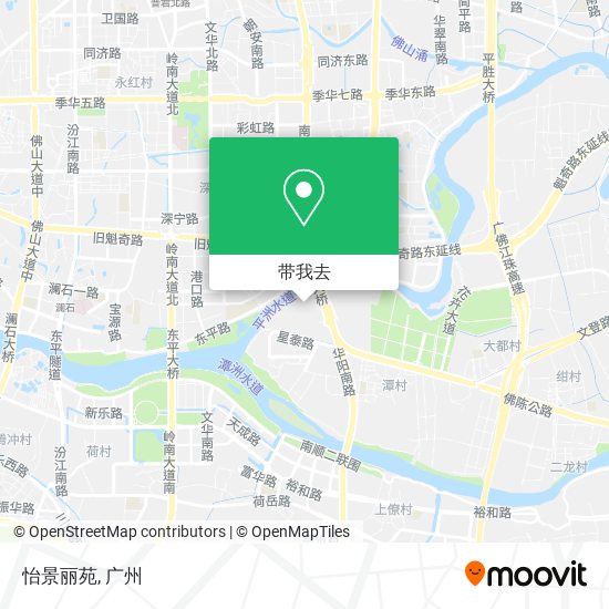 怡景丽苑地图