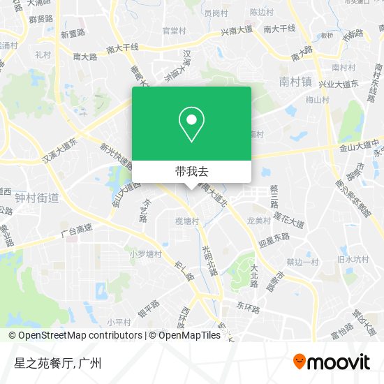 星之苑餐厅地图