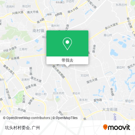 坑头村村委会地图