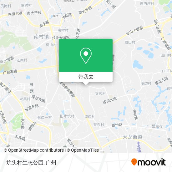 坑头村生态公园地图