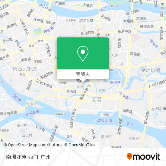 南洲花苑-西门地图