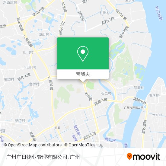 广州广日物业管理有限公司地图