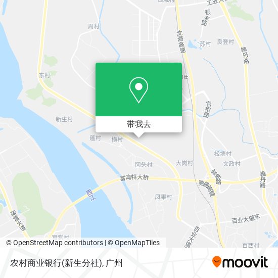 农村商业银行(新生分社)地图