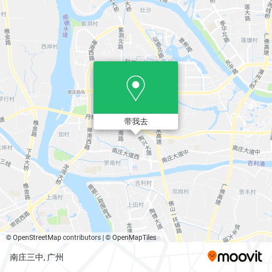 南庄三中地图