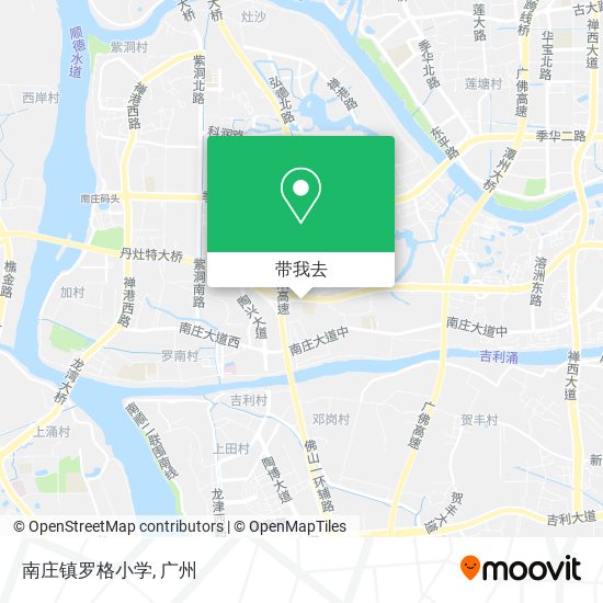 南庄镇罗格小学地图