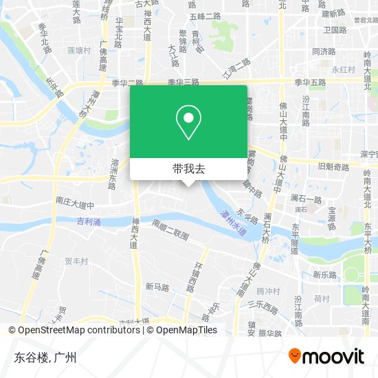 东谷楼地图