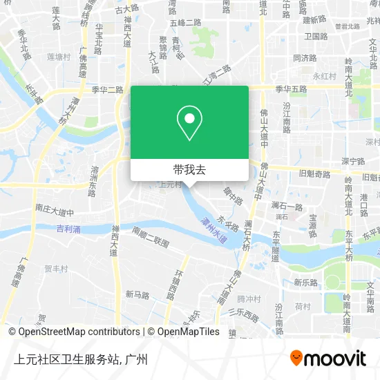 上元社区卫生服务站地图