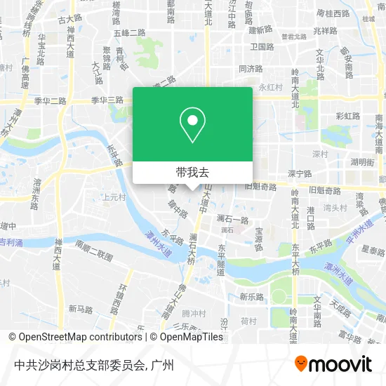 中共沙岗村总支部委员会地图