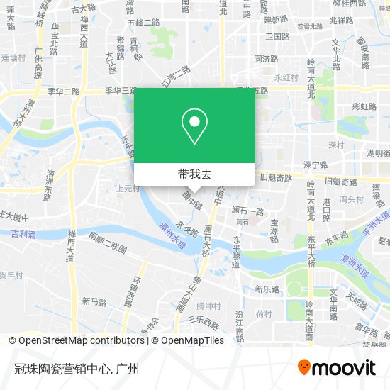 冠珠陶瓷营销中心地图
