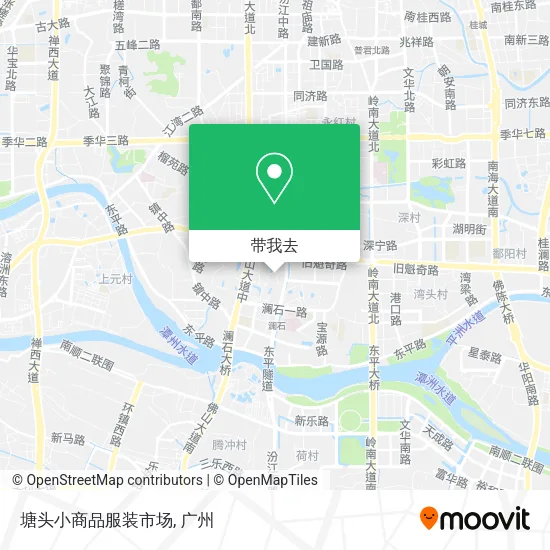 塘头小商品服装市场地图