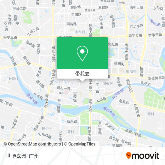 世博嘉园地图