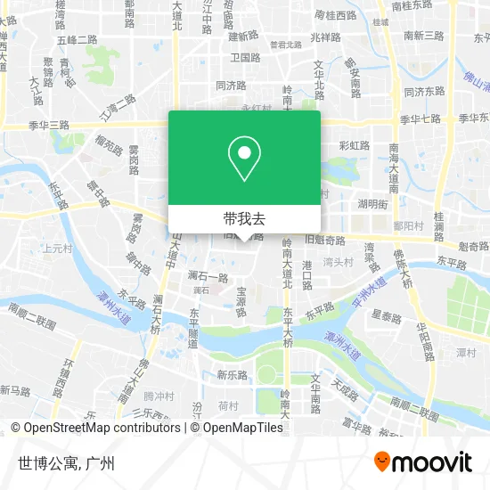 世博公寓地图