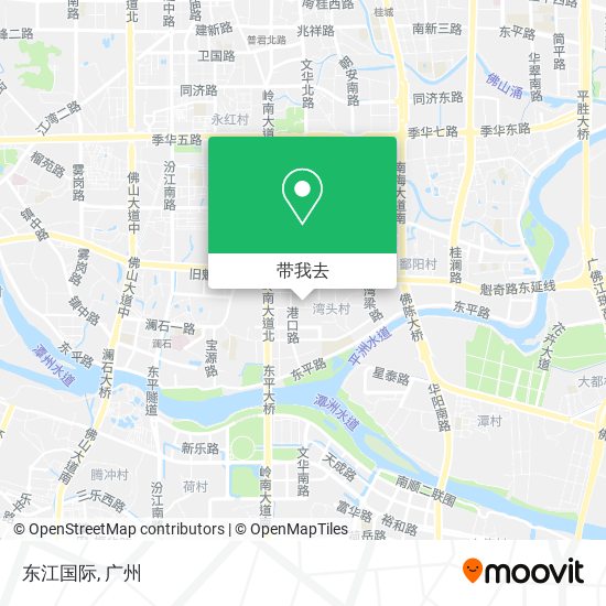 东江国际地图