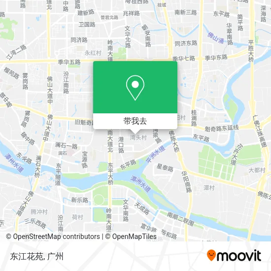 东江花苑地图
