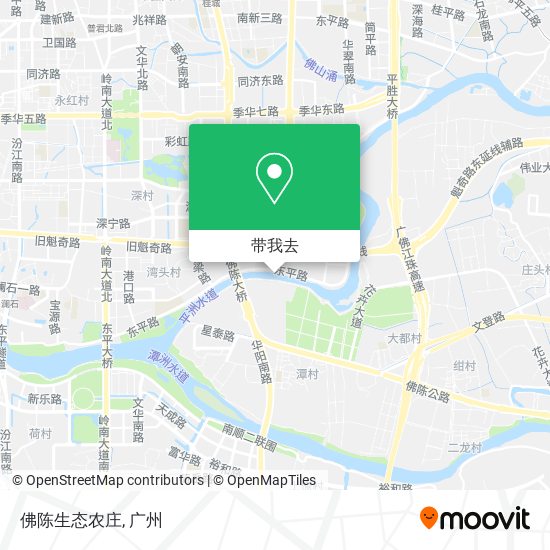 佛陈生态农庄地图