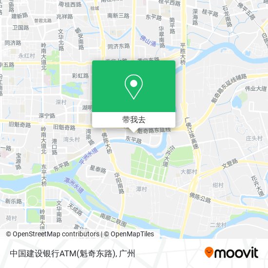 中国建设银行ATM(魁奇东路)地图