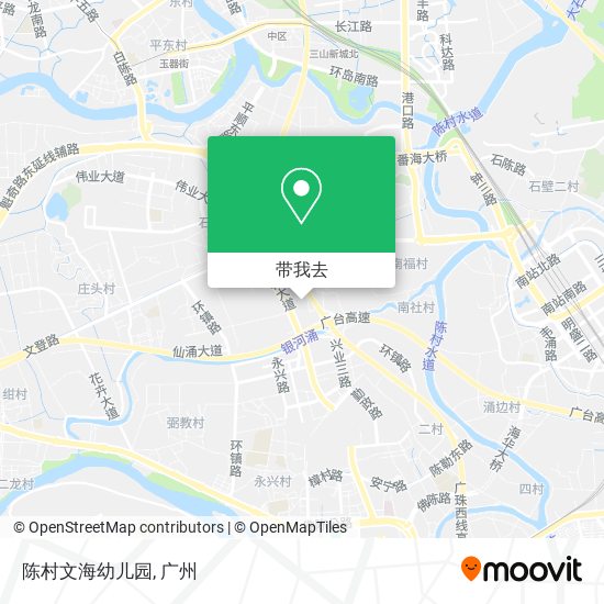 陈村文海幼儿园地图