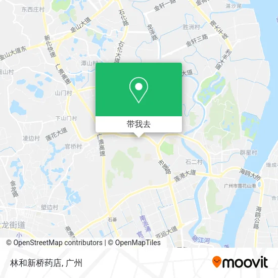 林和新桥药店地图