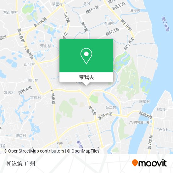 朝议第地图